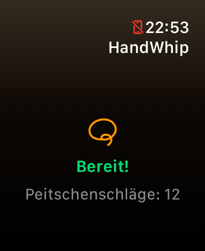 HandWhip mit Zähler