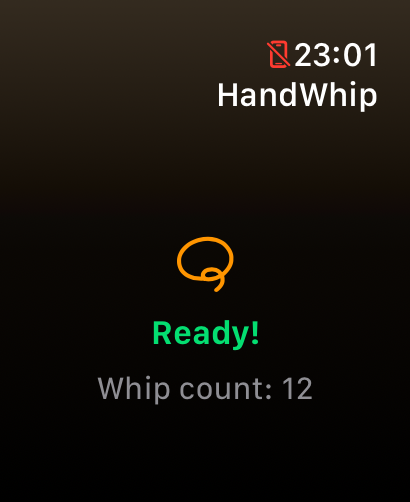 HandWhip with Counter