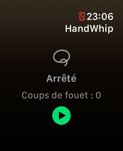 HandWhip Arrêté